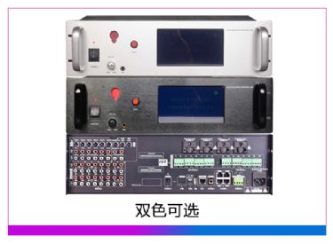 触摸屏网络智能广播 矩阵控制主机 (含PC软件、APP软件) 触摸大彩屏 8进32出